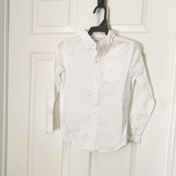 2/$30 Janie & Jack boys button down shirt size 6 - Picture 1 of 5